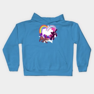 LGBT+ Ponies Kids Hoodie